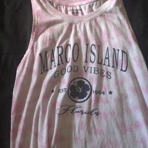 Marco island tourist tank top
